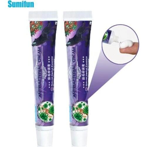 Sumifun 10pcs Antibacterial Cream Skin Care Product Psoriasis Ointment Dermatitis Eczema Treatment Herbal