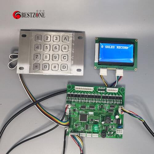 Credit Card Vending Machine Control Board or MDB and DEX Interface Controller Mainboard