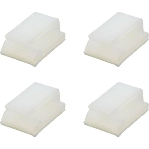 WSFS Hot Self-adhesive Wire Bundle Holder Tie Mount Clip, 7 mm Width, 50 Piece