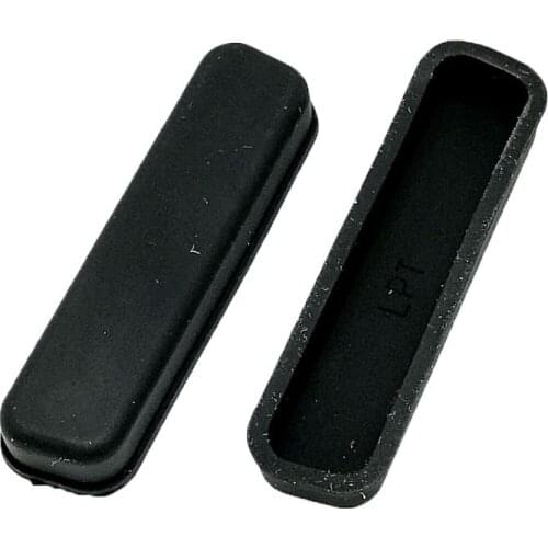 For LPT connector protective cover Rubber Covers Dust Cap for computer DB25 connector 10pcs/lot