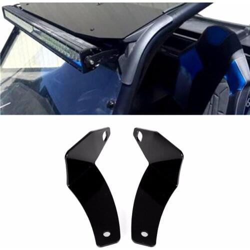 1Pair Forward Mount LED Light Bar Bracket For POLARIS 16 RZR 900 RZR-S 1000 30" Light