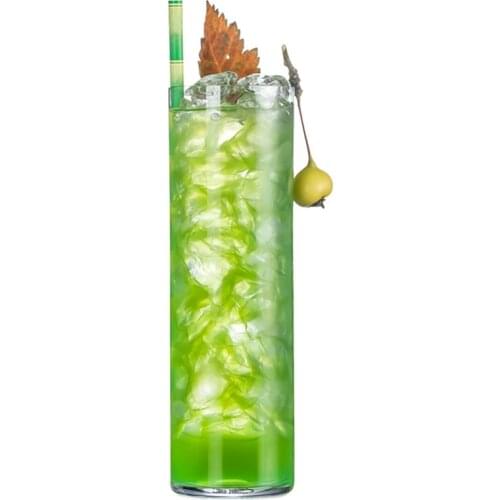 4PCS Extra Light Crystal Highball Glasses Barware Collins Tumbler for Water, Juice, Beer, and Cocktail Set of 4