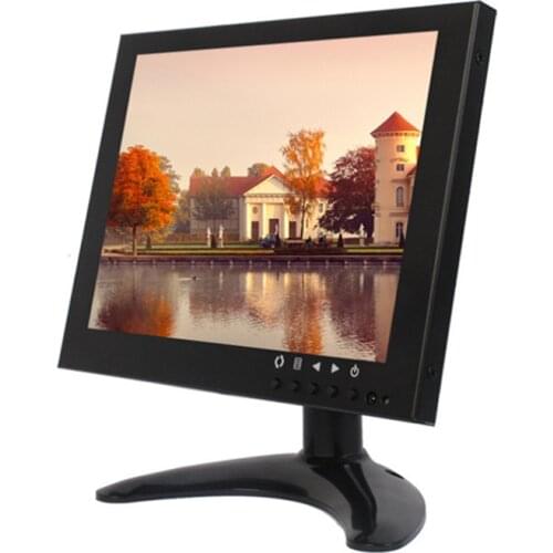 8 inch LCD monitor desktop computer monitor HD monitor BNC professional metal monitor