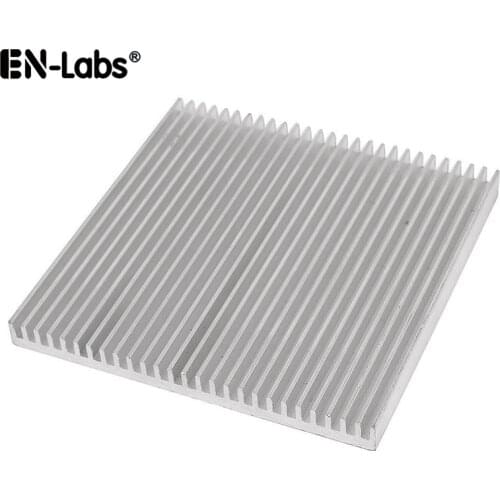Aluminum Heat Sink Radiator Heatsink for IC LED Cooling, Electronic Cooler, Chipset heat dissipation-60x60x10,80x80x7,90x90x15mm