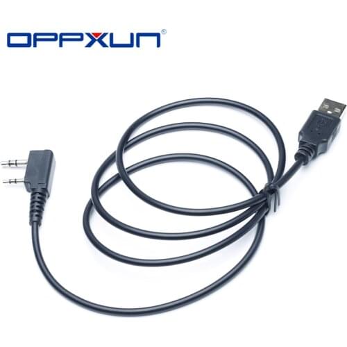 Baofeng Two Way DMR Rdaio Programming Cable K Plug 2pin Write Frequency for Walkie Talkie DM-1701 DM-1702 DM-1801 DM-1802 DM-5R