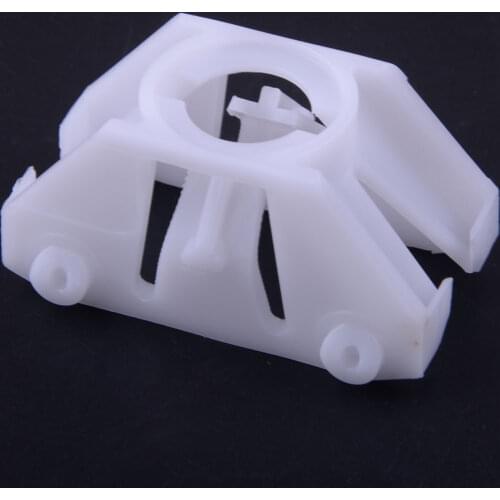 CITALL Plastic White Auto Car Brake Pedal Booster Clip Mount Support Bracket Fit For VW Volkswagen Vehicles 1J0721169A 1K0721169