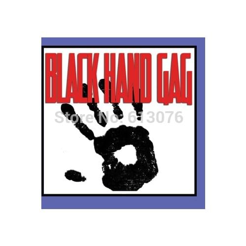 Black Hand Gag Towel Magic Tricks Stage Close Up Magia Appearing Vanishing Magie Mentaliam Illusion Gimmick Props Magicians