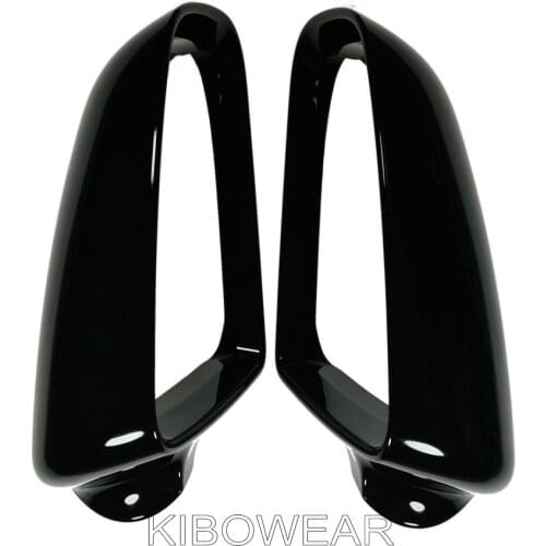 Black Side Wing Mirror Caps for Audi A3 S3 8P 8PA A4 B7 B6 A6 S6 4F C6 1:1 replacement covers (Glossy Pearl Black) Tuning