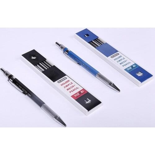 Metal High Quality 2.0 Drawing Color Metal Activity HB Pencil Set Painting Automatic Pencil School Gift Stationery