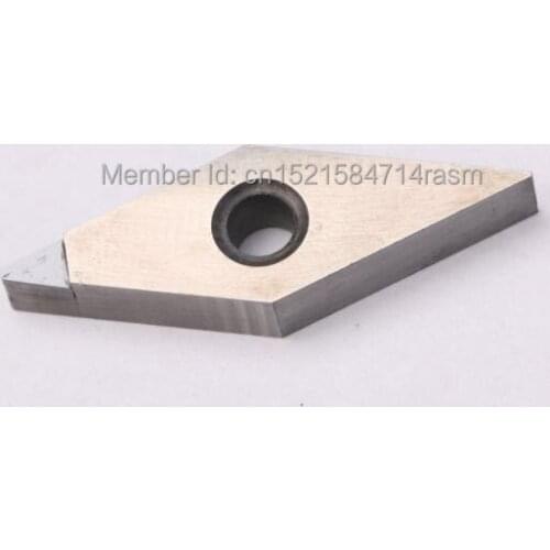 KLOT 2PCS VNMG1604 PCD/CBN Diamond Tipped Turning Insert CNC Lathe