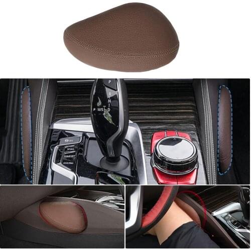 Leather Universal Car Leg Cushion Knee Pad Support Pillow Protector for BMW E46 E39 E60 E90 E36 F30 F10 F20 car Accessories