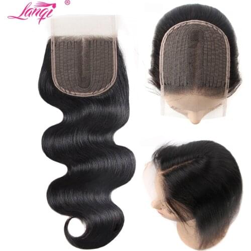 Wholesale Lace Closure In Bulk Brazilian Body Wave Human Hair Closure Swiss Lace Closure Bresilienne Closure Cheveux Humain