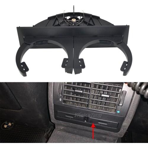 For BMW E39 525 528 530 540 M5 1995-2006 Portable Retractable Car Drink Holder Cup Holder Car Interior Accessories 51168190205