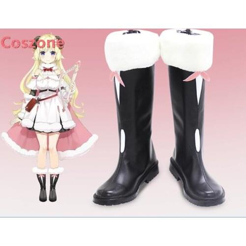 VTuber Tsunomaki Watame Cosplay Shoes Boots Halloween Carnival Cosplay Costume Accessories
