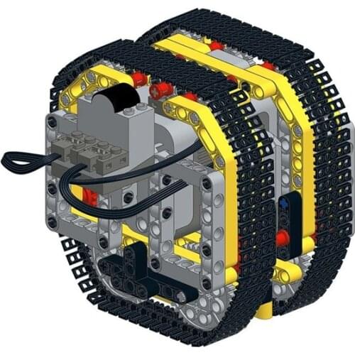 Technological Creativity MOC Building Blocks Remote Control Compact Tank Assembly Model DIY Technology Brick Childrens Toy Gift