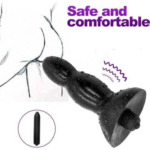 Vibrator Smooth Anal Plug SuctionCup Vagina Dildo Adult Sex Toys for Woman Prostate Massage Butt Plug Masturbator For Men