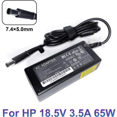 18.5V 3.5A 7.4*5.0mm 65W AC Laptop Adapter Power Charger For HP Compaq pavilion DV4 DV5 G50 G60 G61 G62 CQ40 CQ41 CQ43 CQ32 CQ60