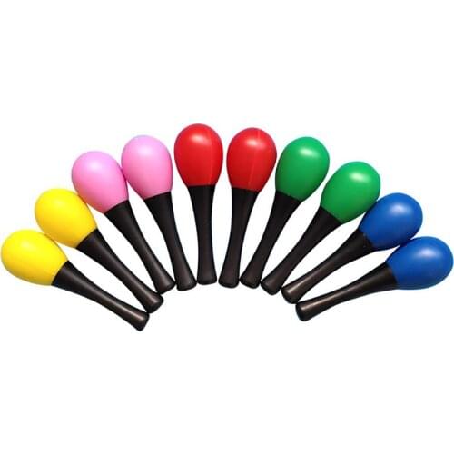 1Pc Sand Hammer Maraca Rattle Shaker Kids Baby Sound Muiscal Instrument Educational Learning Toy Children Gifts