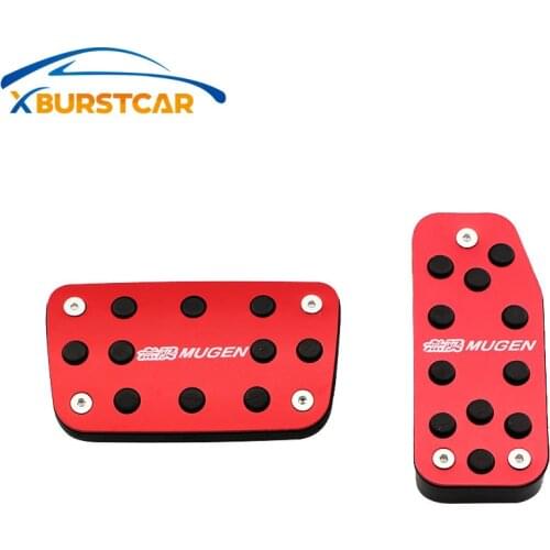 2Pcs/Set AT Car Pedal Cover Auto Pedals Fit for Honda Vezel HRV HR-V 2016 - 2019 Fit Jazz 2011 - 2019 City 2015 - 2019 Parts