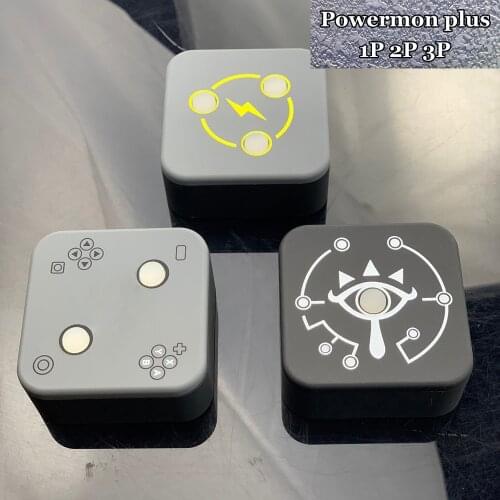 2021 Dual Catch Monster Powermon for Powermon Go Plus Auto Catch for Bluetooth 3 Trainers use AA batteries