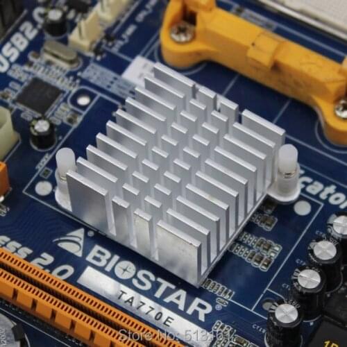 5PCS Aluminum Northbridge Heat sink 36*36*20mm Mini IC Cooling Cooler Heatsink