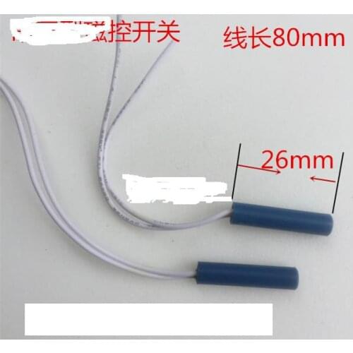 50pcs/lot Normally open type reed switch proximity switch 26mm new original MK3-1A71-BV833 wire 70-80mm