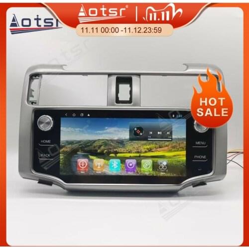 Car Radio For Toyota 4Runner Touch Screen Android Tesla Style Car GPS Navigation 64GB DVD Multimedia Player Head Unit Stereo HD