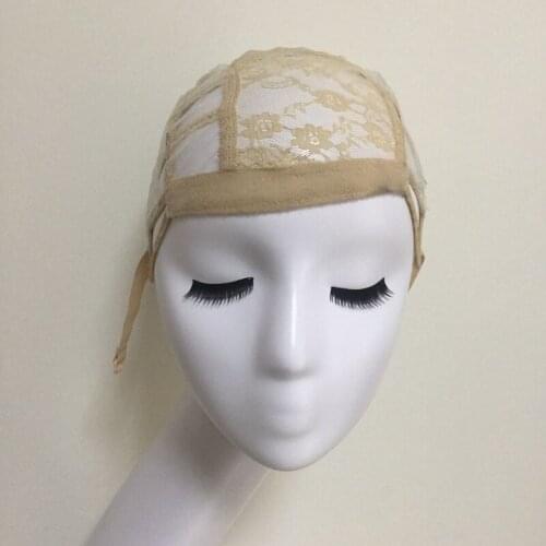 Glueless Lace Wig Cap For Making Wigs With Adjustable Straps Weaving Caps For Women Hair Net & Hairnets Easycap Wholesale 6003