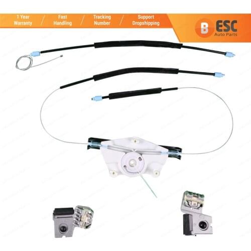 ESC Auto Parts EWR51 Electrical Power Window Regulator Repair Kit Metal Bracket Front Right Door for VW Bora Golf 4 1997-2003