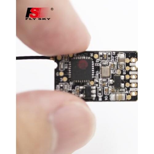 FLYSKY FTr16S 2.4G 16CH AFHDS3 IBUS SBUS PPM RSSI Dual Antenna Micro Receiver for PL18 Radio Transmitter FRM302 RF Module
