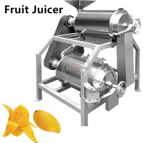 Commercial Fruit Juice Making Machine Mango Fruit Juicer Extractor Pulp Processing Beating Pulping Machine Passion for sale