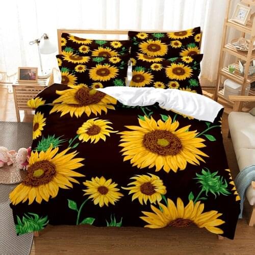 Bedding set duvet cover set 3d bedding digital printing bed linen queen size bedding set fashion design