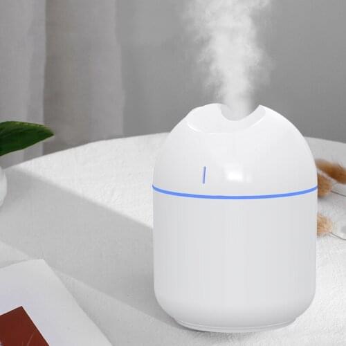 200ML Mini Air Humidifier Ultrasonic Aroma Essential Oil Aromatherapy Diffuser Fogger Mist Maker For Home Car With Night Light