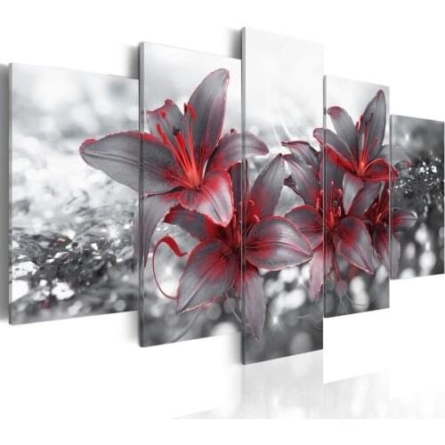 5 pcs Diamond Painting Peony Orchid Cross-Stitch,kits,Full,Diamond Embroidery,Diamond,Mosaic,pattern,beaded embroidery,gift gx