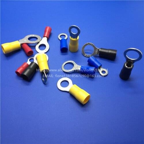 RV1.25-4 Circular Pre-insulating Cold Pressed Terminal(Type TO-JTK) Round shape wire crimp terminals/Connector