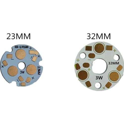25pcs 1W 3W 5W Heat Sink LED Aluminum Base Plate PCB Board Substrate 20mm Star Kit DIY Cooling Heatsink 20 mm for 1 3 5 W Watt