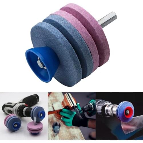 Lawn Mower Sharpener Lawnmower Blade Sharpener Universal Grinding Drill Universal Grinding Drill Cuts