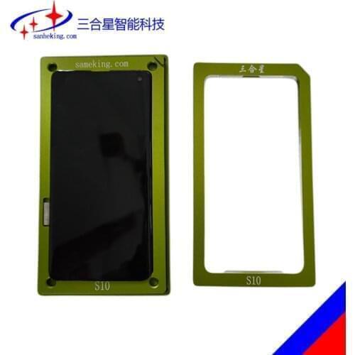 All in one green lamination mold for samsung s8 s10 s10plus LCD Touch Screen Refurbishing Mold LCD Repair Tool