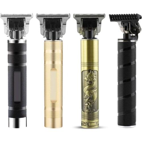 1Set Portable Electric Hair Clipper Wireless Hair Cutting Machine Cordless Trimmer USB Rechargeable Haircut Styling Tool