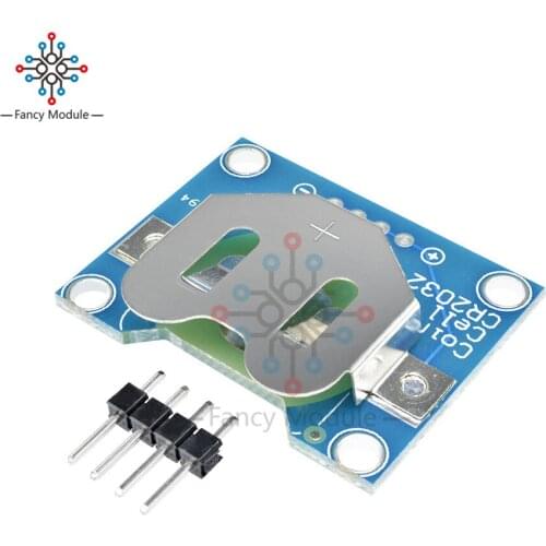 1pc 20mmCoin Cell Breakout Board CR2032 Button Battery Socket Holder Mount Board Small Slide Switch Module for Smart Electronics