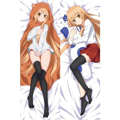 2017 update Japanese Anime Himouto! Umaru-chan Doma Umaru Dakimakura body throw pillow cover case Hugging Body pillowcase