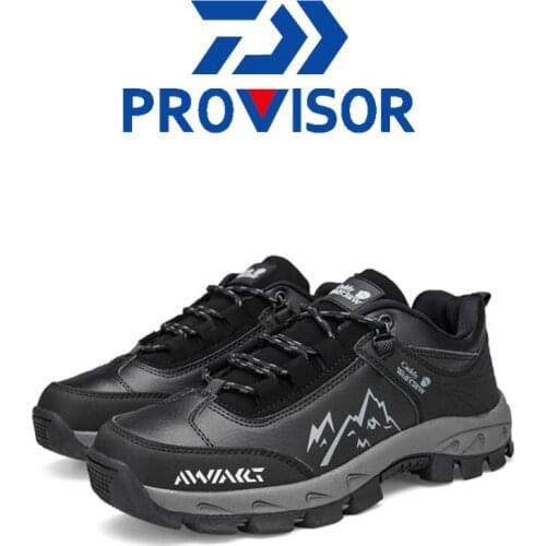 2021 Men Outdoor Hiking Shoes Waterproof Breathable Hunting Trekking Shoes Sport Climbing Sneakers Daiwa Fishing Shoes 678