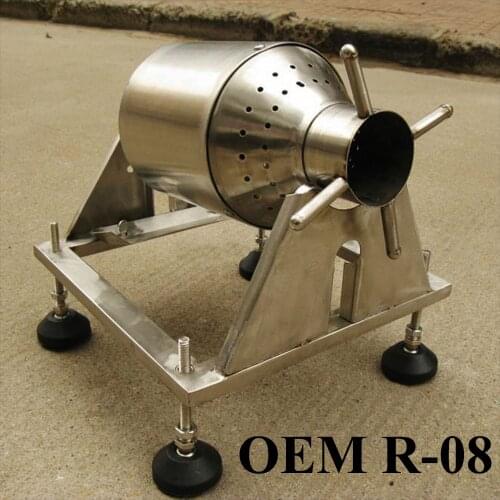 220V Little Helmsman DIY Coffee Bean Roaster Coffee Roaster OEM R-08 Coffee Bean Roaster with Motor