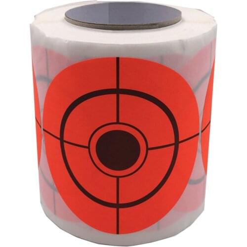 250 Packs High Visibility Shooting Targets Florescent for Shooting Trainings