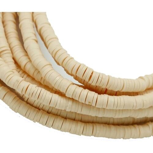 5mm 400pcs/lot Colorful Polymer Clay Chip Disk Loose Spacer Beads for Handmade Craft Sweing Cloth Fashion Jewelry Findings