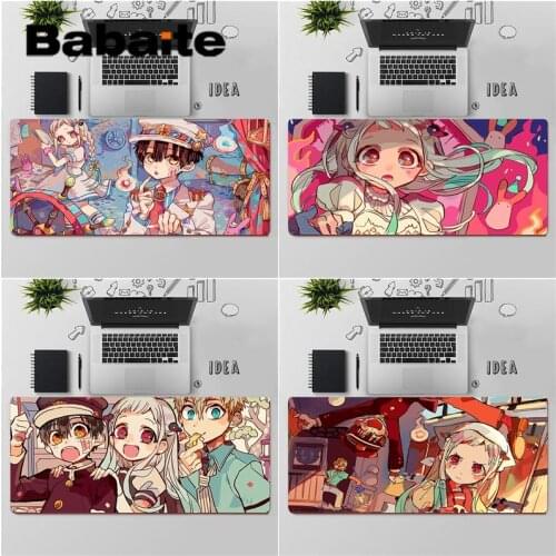 Babaite Anime Toilet bound Hanako kun Yugi Amane Yahiro Nene laptop Gaming mouse pad Free Shipping Large Mouse Pad Keyboards Mat