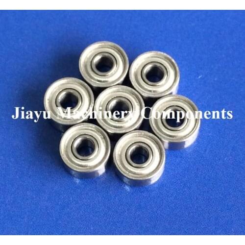 Free Shipping Via Express 500 PCS MR63ZZ Bearings 3x6x2.5 mm Miniature Ball Bearings