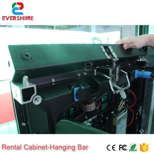 Evercollectvision hanging beam use for hang P3.91 P4.81 indoor and outdoor 500x500mm or 500x1000mm rental cabinet led screen