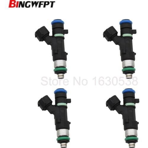 4PCS Fuel Injector Nozzle 16600-JA000 16000JA000 0280158130 0 280 158 130 For Nissan Altima 2007-2013 Rogue Sentra 08-13 2.5L L4