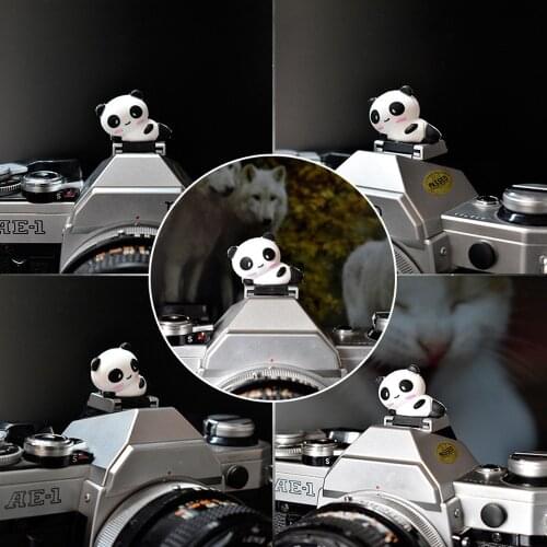 Gosear 3D Cute Cartoon Panda Shape Hot Shoe Hotshoe Cover for Nikon Canon Fujifilm Samsung Panasonic Leica Olympus Accessories